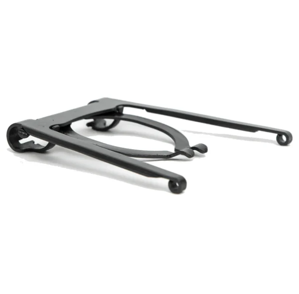 Black GrillBlazer Folded stand side view