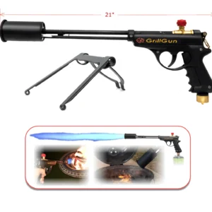 GrillBlazer Grillgun with dimensions