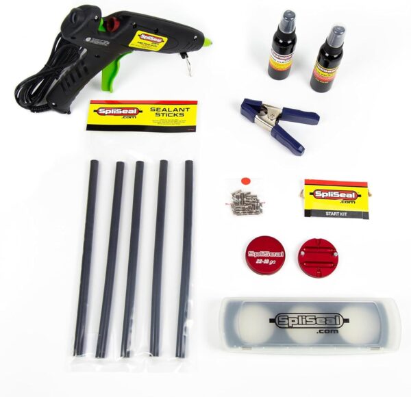 SpliSeal Starter Kit with Glue Gun, Mold, and Butt Connectors