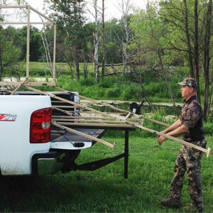Utv truck hitch receiver mount