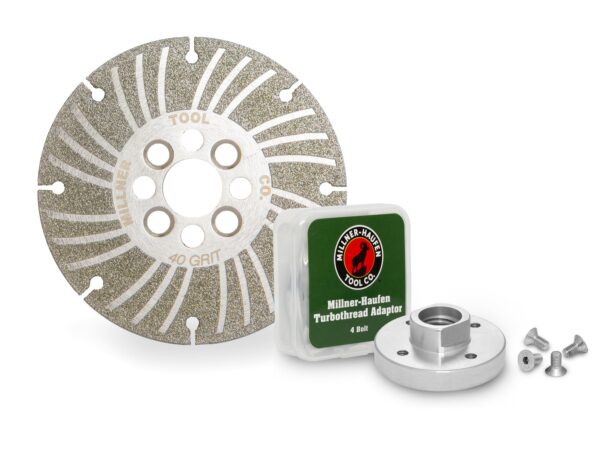 4.5 angle grinding wheel plus with turbothread adaptor 1800x1800