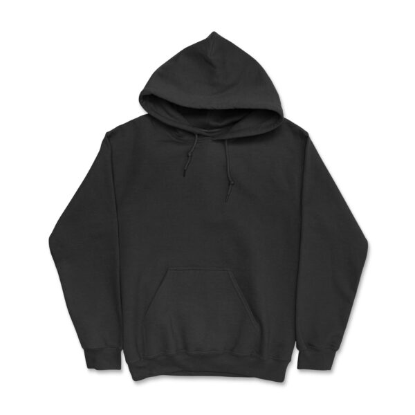 Dirt monkey american grit hoodie black on black front