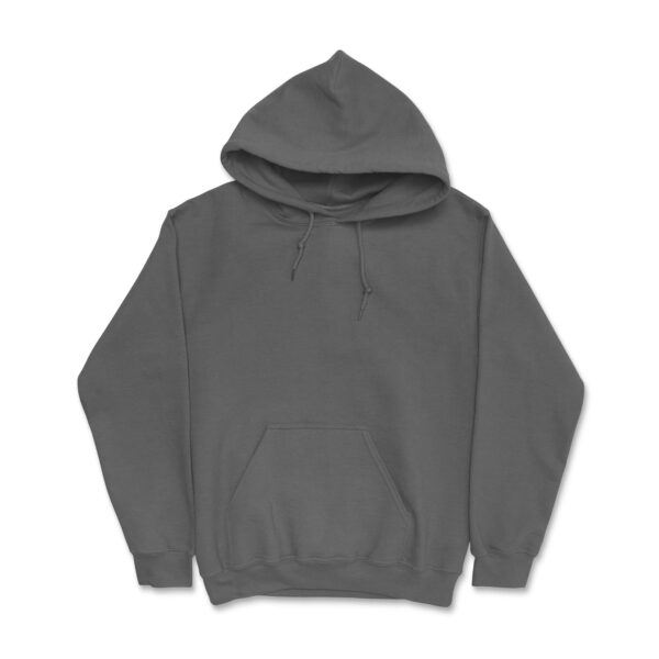 Dirt monkey american grit hoodie charcoal front