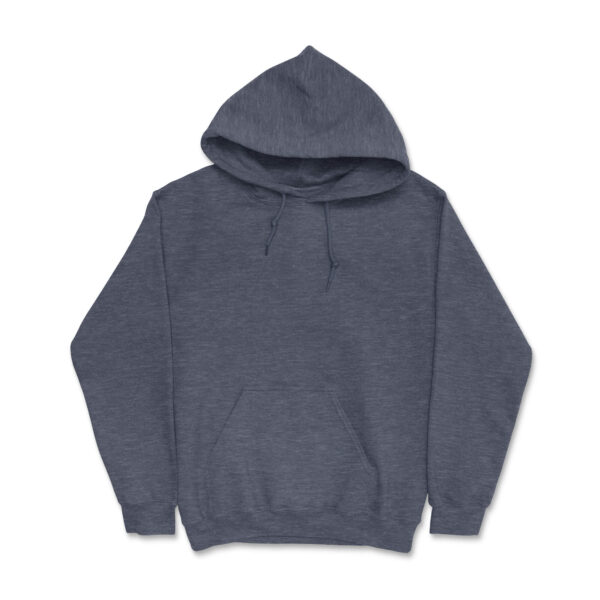 Dirt monkey american grit hoodie heather dark navy front