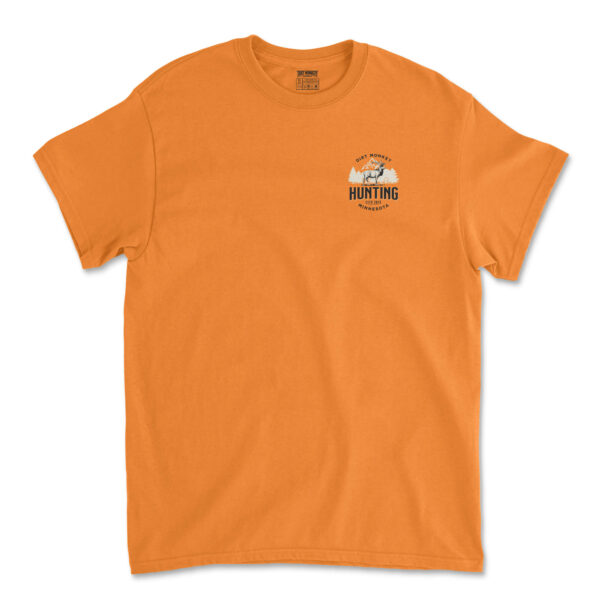 Dirt monkey hunting club tee front