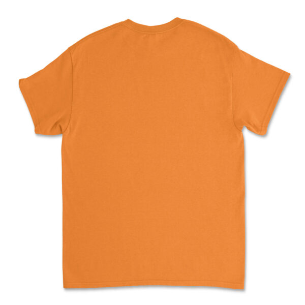 Dirt monkey safety orange back