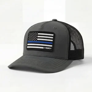 Back the Blue Charcoal Black